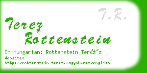 terez rottenstein business card